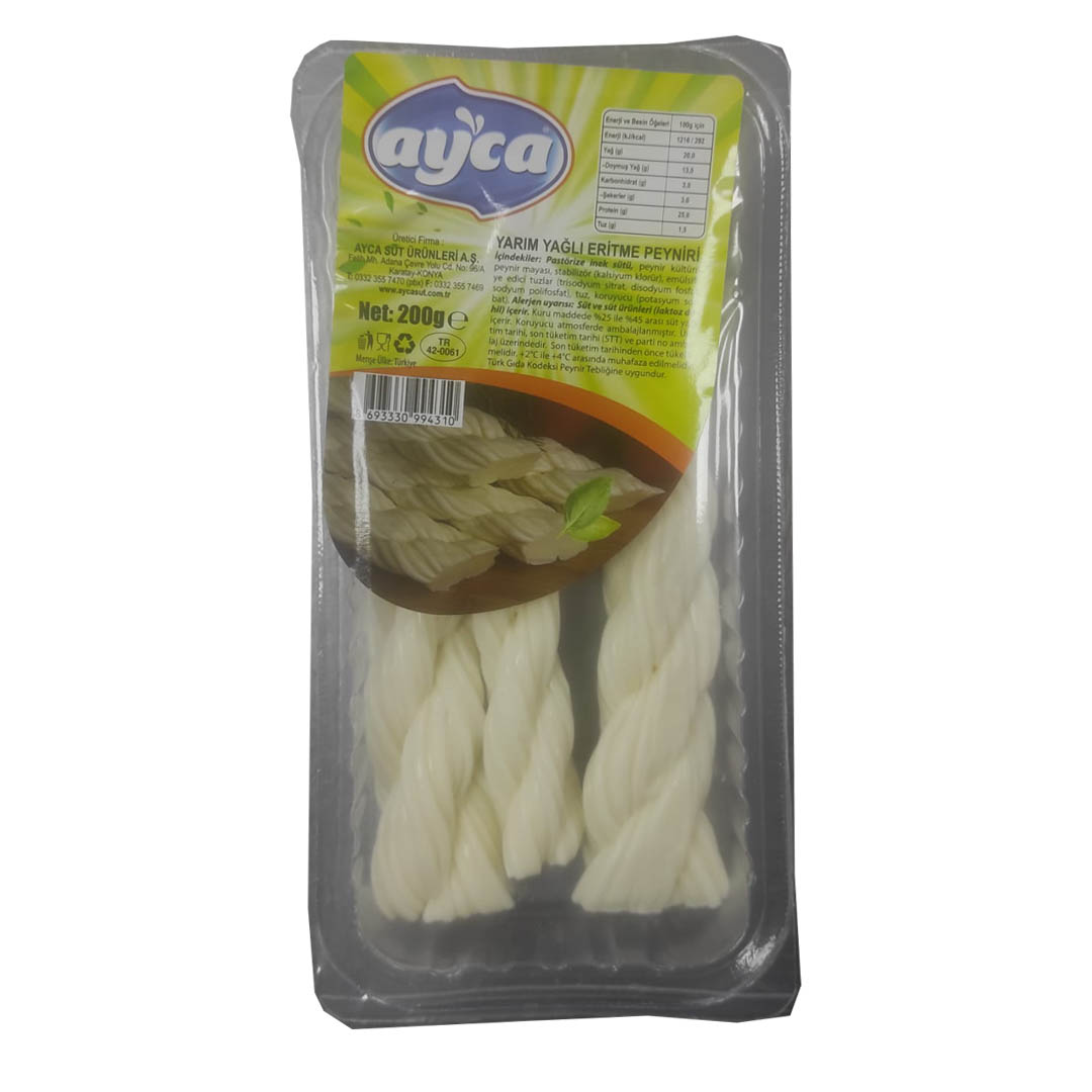 Ayca  Eritme Örgü Peyniri (Vakumlu) 200g