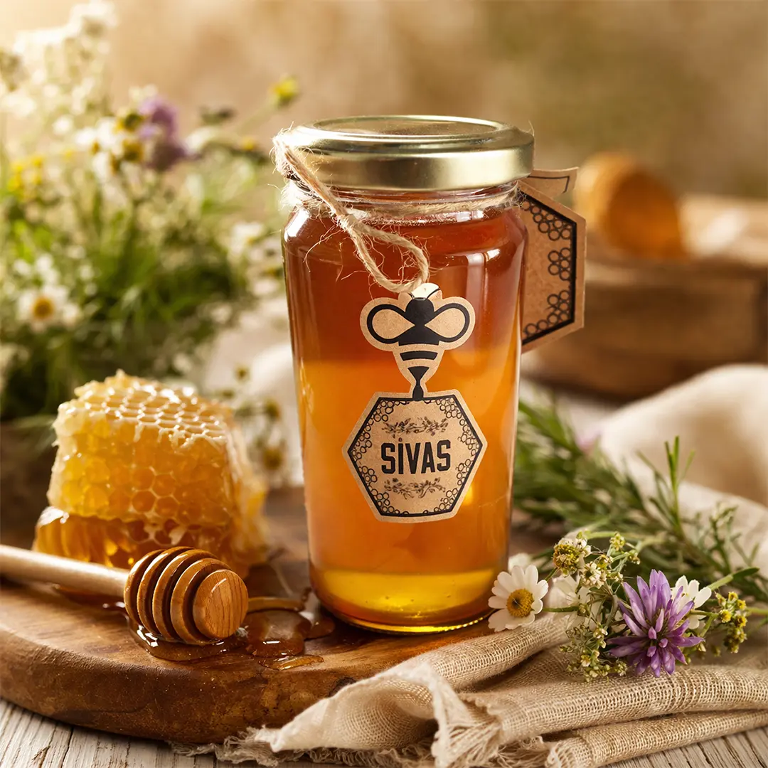 Sivas Süzme Çiçek Bal 330g