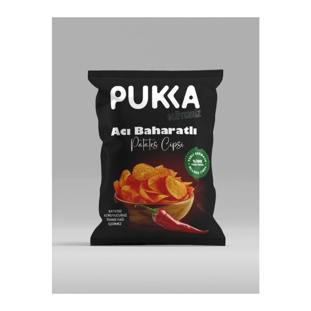 Glutensiz Acı Baharatlı Cips