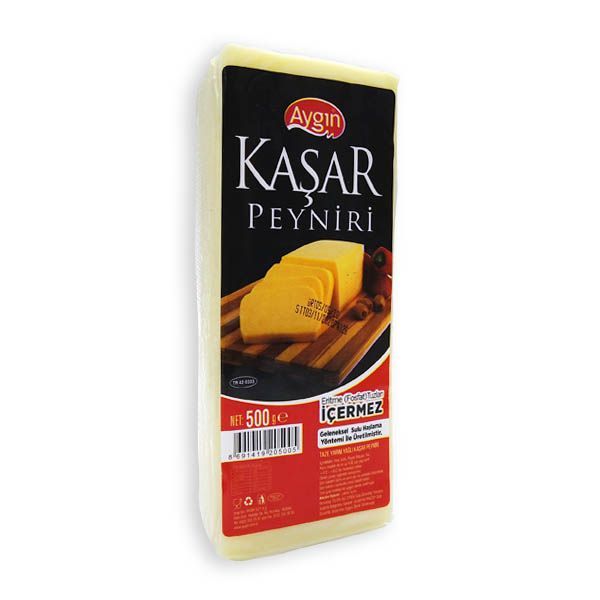 (KAŞAR) - Aygın Özel Kaşar Peynir 500g