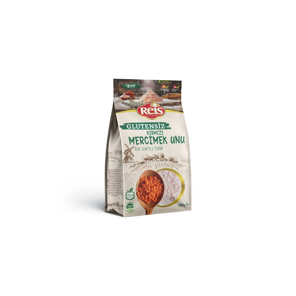 Glutensiz Kırmızı Mercimek Unu 500gr