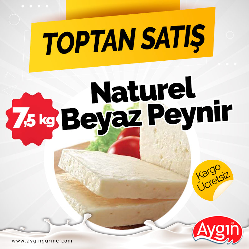 Naturel Beyaz Peynir ***Kampanyası 7,5 kg