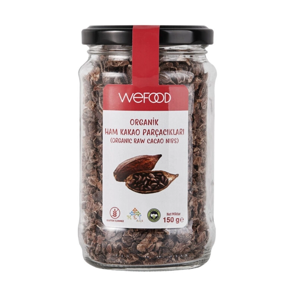 Organik Ham Kakao Parçacıkları 150 gr