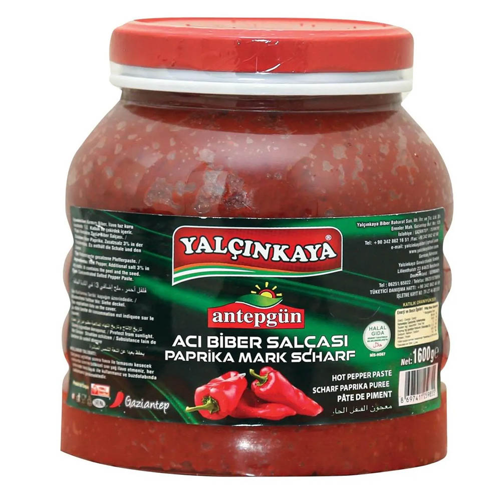 Antep Acı Biber Salçası 1600g