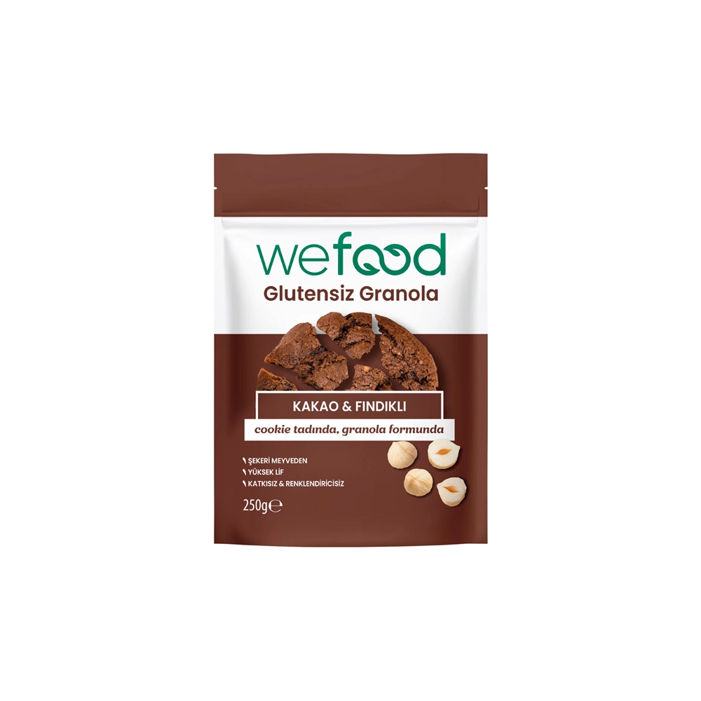 Glutensiz Granola Kakao & Fındıklı 250 gr