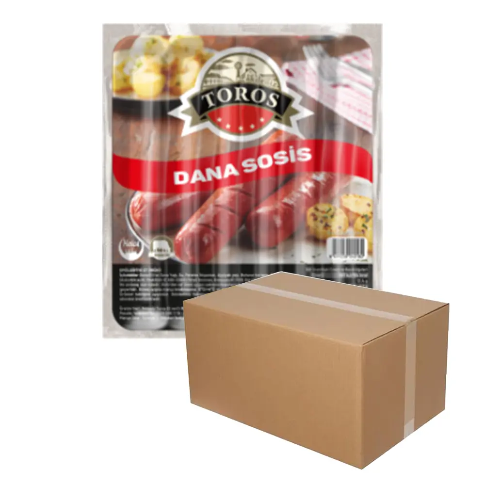 Akdeniz Toros Dana Sosis 250g - 24 Adet