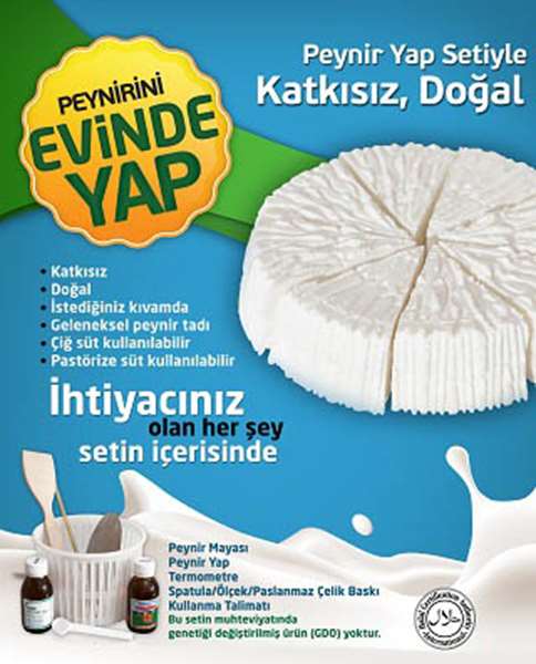 Peynir Yapım Seti