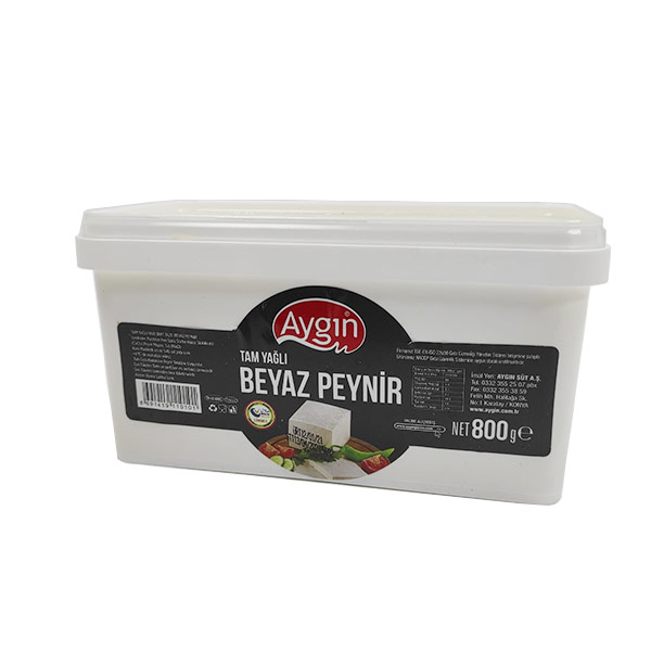 Aygın Beyaz Peynir Tam Yağlı  800g