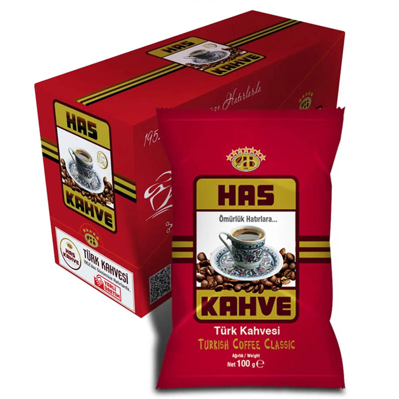 Has Kahve Türk Kahvesi 100g 25 Adet