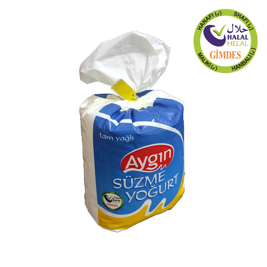 Süzme Yoğurt Tam Yağlı Aygın 900g