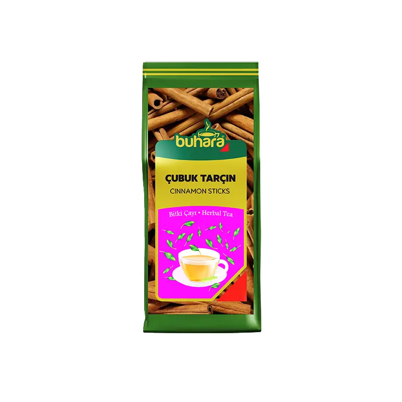 Buhara Baharat Bitkisel Çay-Poşet  Tarçın Çubuk (Kabuk) 80g