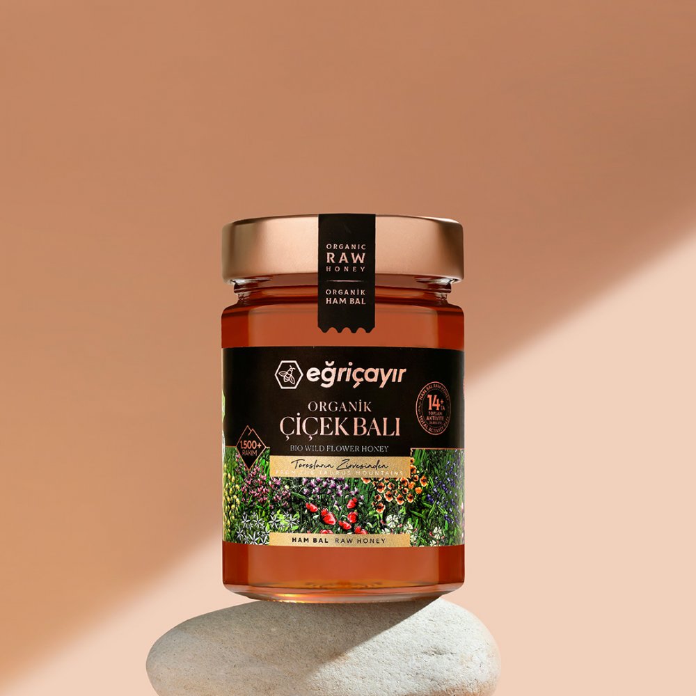Eğriçayır Organik Çiçek Balı 450g